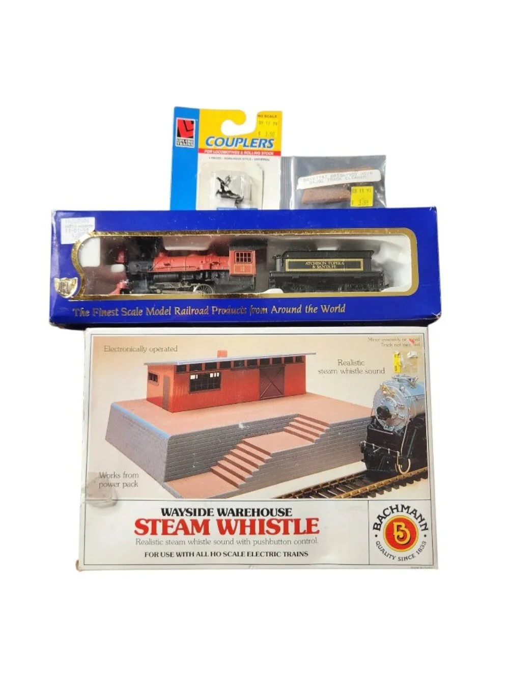 IHC Premier HO 0-4-0 Old Timer Locomotive Steam Whistle Platform Track Cleaner